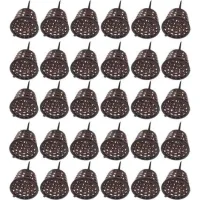 Bunthaus Outil De Bonsaï Avec Couvercle, Bonsaï Avec Couvercle Boîte D'Engrais, 30 Pcs Boîte Engrais Organique Epandeur Plastique Pour Panier Rangement Pour Plantes En Pot