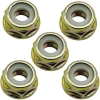 Lot De 10 Écrous Filetés Inversés Universels M10 X 1,25 De Remplacement Pour Débroussailleuses Et Coupe-bordures, Compatibles Avec Les Têtes D'Engrenage Et Accessoires.