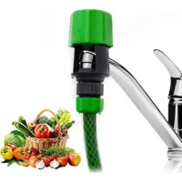 Bunthaus Outil D'Adaptateur De Connecteur De Tuyau De Tuyau D'Arrosage De Jardin De Cuisine D'Arrosage, Plastique Abs, Vert
