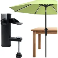 Bunthaus Pied De Parasol, Support De Parasol Pour Balcon, Balustrade De Balcon, Support De Parasol Fixe Pour Balcon, Terrasse Ou Table, Camping
