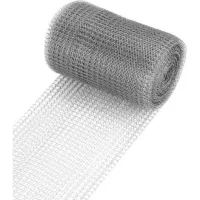 Bunthaus Treillis Métallique En Acier Inoxydable, 6m X 127mm Grillage Fine Maille, Grille Maille Métallique Anti Rongeur Pour La Protection Des Rongeurs, Protection Des Semis Et Des Graines