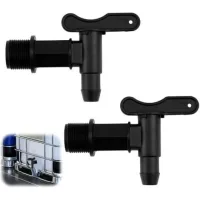 2 Robinets De Seau En Plastique 3/4 Pouce Robinets De Seau, Robinets De Rechange Pour Distributeur De Vin