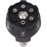 Embouts De Pulvérisation 6 En 1 Pour Nettoyeur Haute Pression, Buse En Acier Inoxydable 3000 Psi Avec Connexion De 1/4