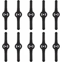 Lame Plastique Coupe Bordure, 10 Pcs Lames En Plastique Cutter Remplacer Pour Ensemble Doutils De Coupe Herbe Sans Fil, Remplacement De Lames De Coupe De Tondeuse À Gazon En Plastique（noir）