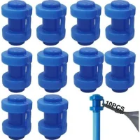 Bunthaus Capuchons De Poteaux De Trampoline Filet Sécurité Des Embouts Pièces Détachées Trampolines Chapeau De Mât Trampoline Accessoires De Trampoline Pour Filet Crochet Trampoline Alimentation Bleu,