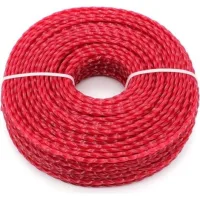 Bunthaus Fil Pour Débroussailleuse Nylon 3,0 Mm – Longueur 56 M – Compatible Têtes De Coupe 2/4 Lignes – Pour Coupes Difficiles Et Haute Visibilité - 3mmx56m