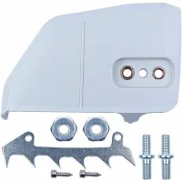 Bunthaus Couvercle De Pignon De Chaîne Avec Crampon De Pare-chocs Pour Stihl 017 018 021 023 025 Ms170 Ms180 Ms210 Ms230 Ms230 Chainsaw