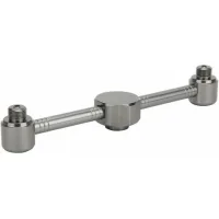 Bunthaus Camping En Plein Air En Alliage D'Aluminium Cylindre À Gaz Poêle Adaptateur Têtes Four Convertisseur Connecteurs Accessoire(two Heads)