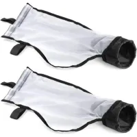 Bunthaus Lot De 2 Sacs De Nettoyage De Piscine En Maille De Nylon Avec Fermeture Éclair Tout Usage, Pièces De Rechange Pour Nettoyeur De Piscine Polaris 360 380