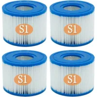 Bunthaus Intex 29001e Lot De 4 Cartouches De Piscine Purespa Type S1 Faciles À Installer