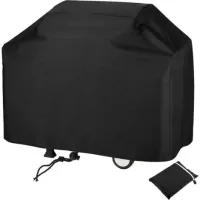 Bunthaus Housse Barbecue, Barbecue Bâche De Protection Bbq, Couverture De Grill Anti-vent/anti-uv/anti-l'eau/anti-l'humidité/antipoussière 145x61x117cm