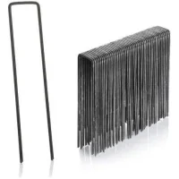 Bunthaus 50 Piquets De Fixation En Acier 3 Mm, 150 Mm Long, 40 Mm Large
