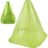 Bunthaus Lot De 10 Chapeaux Pour Plantes Vert Protection Des Plantes Contre Les Intempéries & Les Animaux Cloche De Plantes En Pvc Capot De Protection Pour Plantes