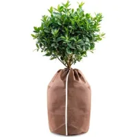Bunthaus Housses D’hivernage Pour Plantes En Pot, 40x40cm Housses Hivernage, Housse Hivernage Plante, Housse D’hivernage, Brun