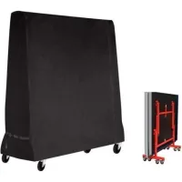 Bunthaus Housse Imperméable Pour Table De Ping-pong 165 X 70 X 185 Cm, Noire