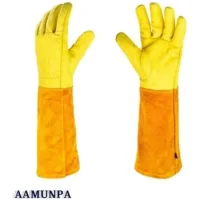 Bunthaus Gants De Jardinage Rsistants Aux Coupures Et Aux Pines - Paire De Gants De Jardinage - Protection Cuir - Gants De Jardinage Pour Les Pines Et Ronces Et Gants De Travail. Jardiner,travaux Mnag