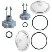 Tapa Para Trampa De Hojas Sf80110-1, Junta Tórica Y Válvula, Compatible Con Bombas De Filtro De Arena Intex De 12" (caudal: 2100 Gal/h), No Compatible Con Los Modelos Intex De 14" Y 16".