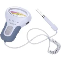 Testeur De Qualité De L'Eau, Portable 2 En 1 Testeur De Chlore Et De Ph Avec Sonde, Mesure Précise Et Rapide, Adapté À La Piscine Ou Au Spa