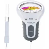 Testeur Électronique De Chlore Et Ph – Mesure Précise De La Qualité De L'Eau – Autonettoyant Et Sans Consommables – Grand Écran Affichage - Ph 2 En