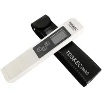 Tester Digital Lcd Para Piscinas Y Agua Potable Con Alta Precisión, Ec 0–9990 Ppm
