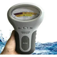 Testeur De Ph De Chlore 2 En 1, Analyseur De Qualité De L'Eau De Chlore, Appareil De Mesure Cl2..dyk.