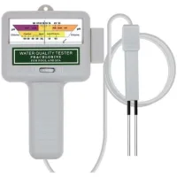 Serbia – Testeur De Qualité De L'Eau Numérique Portable – Analyseur Ph Et Chlore Pour Piscine – Lecture Rapide Et Précise – Sans Réactifs Chimiques