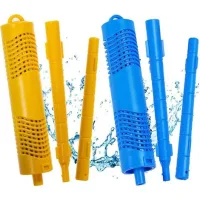 Lot De 2 Cartouches De Bâtonnets Minéraux Pour Spa, Pour Filtre De Bassin À Poissons De Piscine, Durée De Vie De 4 Mois, Bleu Et Jaune