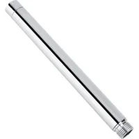 Bras De Douche Rond En Acier Inoxydable, Rallonge De Douche De 8 Pouces Avec Chromage,