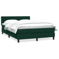 Maison Exclusive - Cama Box Spring Con Colchón Terciopelo Verde O