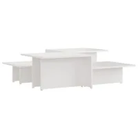 Maison Exclusive - Mesa De Centro 2 Pzas Madera Contrachapada Bla