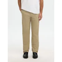 SELECTED Pantalón chino 'SLMMILES'  greige