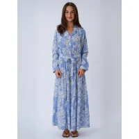 TEESHOPPEN Vestido ' Lola '  azul