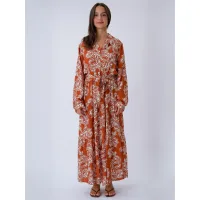 TEESHOPPEN Vestido ' Lola '  naranja