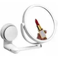 Bunthaus Miroir De Courtoisie Mural Pliable, Miroir Grossissant 3x Avec Ventouse, Idéal Pour La Maison Et Les Voyages
