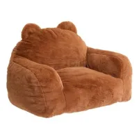 Sillón Comprimido Muzi Mini Ourson Marrón 60x52x65 Cm
