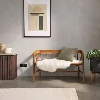 Banco De Madera De Teca Maciza
