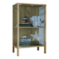 Expositor De Cristal Jensol Con Vidrio Esg De Pie