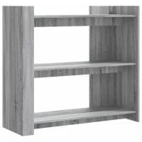Mesa Consola，mesa De Entrada，mesa Auxiliar De Madera De Ingeniería Gris Sonoma 100x35x90 Cm