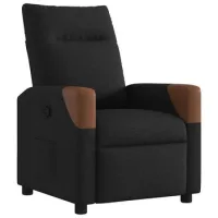 Sillón De Salón | Silla | Silló Reclinable De Tela Negro