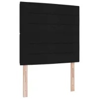 Cabecero，panel De Cabecero Led Con Tiras Led Con Cabecera Negro 100 Cm Tela