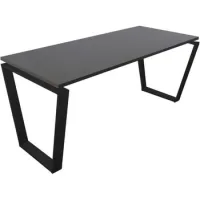 Mesa Marco Pirámide Invertida. 200x80 Cm. Gris.