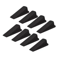 Calzas térmicas para puertas, topes de suelo para puertas - calzas de goma para puertas, paquete de 8, solución fácil.