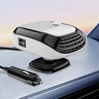 Calefactor para coche, desempañador de parabrisas de 12 v y 120 w, calefactor y descongelador portátil para coche, calefactor auxiliar.