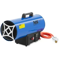 Cañón de aire caliente a gas - 30000 w - 310 m² - encendido manual
