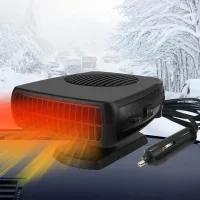 Ventilador calefactor para coche de 200 w y 12 v, dispositivo portátil de calentamiento y enfriamiento rápido, enchufe para encendedor de ,