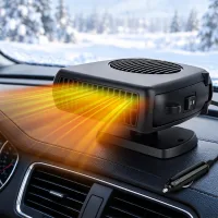 Calefactor portátil para coche, ventilador de 12 v y 150 w