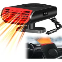 Calefactor para coche con encendedor de , mini calefactor para coche con enchufe para encendedor de , calefactor para coche de 1