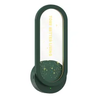 Purificador de aire doméstico de iones negativos para baño; elimina olores y formaldehído; luz nocturna ambiental con proyección de estrellas.