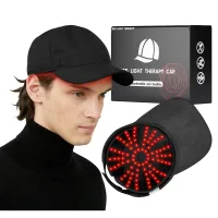 Gorro térmico de luz roja, dispositivo de cuidado capilar con luz roja, gorro para el crecimiento del cabello con luz roja