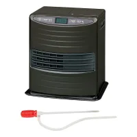 Zibro lc-130 stufa a combustibile elettronica, 3000 w, dark g-130, 19m2-48m2